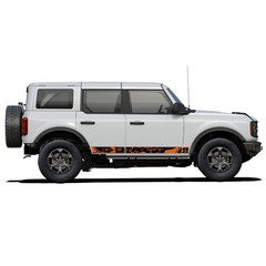 Compass Side Stripe Decal Sticker Graphic Design for Ford Bronco 2021 – Present