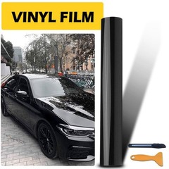 59inches High Quality Gloss Black Wrap Vinyl Sticker Film Car Decal Bubble Free