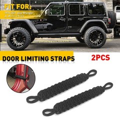 2/4X Duty Straps Door Heavy Limiting for 1976-2021 Jeep Wrangler JL TJ JK LJ YJ