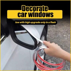 25Ft 10mm Chrome Molding Trim Strip Car Door Body Window Bumper Protector G 2SET