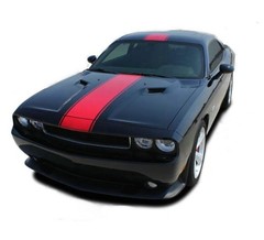 Graphic Racing Stripe For Dodge Challenger 2011-2014 Hood Roof Rear Car Stickers