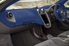 Velvet Stretchable Royal Blue Suede Textured Car Vinyl Wrap Sticker Decal Sheet