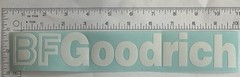 BFGOODRICH VINTAGE Vinyl Decal Large 9” CHOOSE YOUR COLOR-Car,Boat, Window
