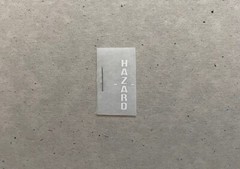 US lettering **HAZARD** Decal Mercedes r107/w108/w109/w114/w115/w116/w123/