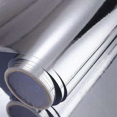 12”X78”Chrome Mirror Silver Vinyl Wrap Sticker Decal Film Sheet,Self-Adhesive