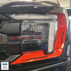 2024 Ford Raptor F-150 Headlight Accent Vinyl Decals FP/Raptor F150
