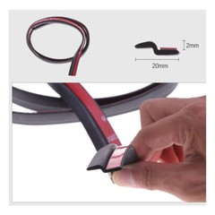 1M-10M Z Shape Car Door Window Trim Edge Moulding Rubber Weatherstrip Seal Strip