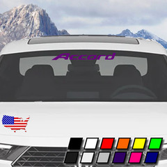 Windshield Banner Vinyl Decal Sticker for Honda Accord LX SE EX-L Sport-L Hybrid