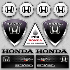 Honda Sport Pro Medal Mugen 無限 Power Car Logo Sticker Vinyl 3D Decal Decorate