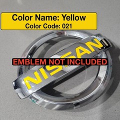 Front Emblem Vinyl inlays FOR 2015-2022, Nissan Murano. Emblem NOT included.