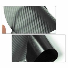 6x Chrome Delete Blackout Window Trims For Honda Civic Sedan 16-20- Carbon Fiber