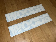 Woods Attachments 12” Decals x2 Farm Equipment Vinyl Decals Stickers Implement