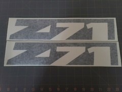 Chevy Avalanche Z71 BedSide Decals Pair Multiple Colors Available