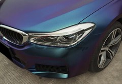 【Chameleon】 Purple Teal Matte Color Change Sticker Decal Car Vinyl Wrap Sheet