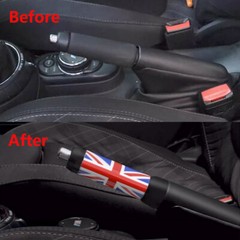 Black Car Handle Hand Brake Cover For M n Cooper R55 R56 R57 R58 R59 R60 R61