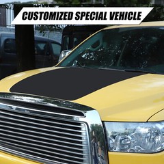 Black Decal Hood Trim Vinyls Decal For Toyot Tundra 2007-2013