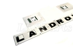 LR3 LR4 Front Hood Land Rover Name Plate Lettering in Gloss Black Finish Genuine