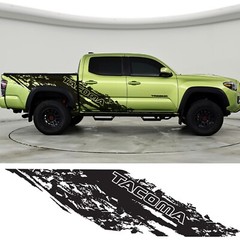Truck Mud Splash Vinyl Decal Graphic Sticker for Toyota Tacoma. 2005-2024. #6779