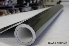 VVivid Black Mirror Chrome Vinyl Wrap Self Adhesive Film Air Release Bubble a…