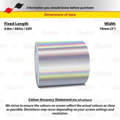 3″ 76mm Roll PIN STRIPE Car Striping Trim Body Line TAPE Decal Vinyl Stickers