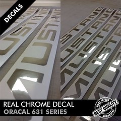 MUSTANG REAR BUMPER INSERT DECALS VINYL LETTERS 99-04 |33