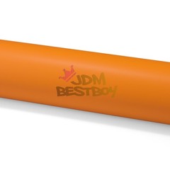 Premium Ultra Matte Flat Flame Orange Auto Vinyl Wrap Sticker Decal Sheet Film
