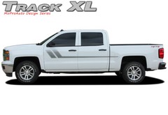 2000-2018 GMC Sierra Track XL 3M Pro Side Door Stripe Decals Vinyl Graphic