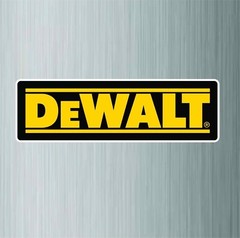 DeWalt Tools Vinyl Sticker Decal Tool Box Garage Truck Bumper Water Resistant