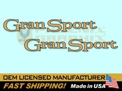 1975 Buick Gran Sport Decal Names Kit