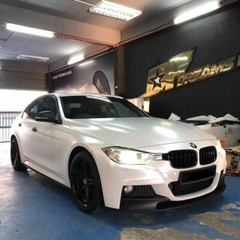 3M 2080 Scotchprint Satin Pearl White Vinyl Car Wrap Film | SP10