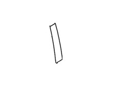Genuine Ford Door Applique BA8Z-74255A35-A