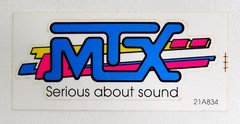 MTX Mitek VERY RARE Vintage Bumper Sticker Decal | 1.75″ x 4.25″ | FREE SHIP