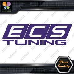 Compatible With ECS Tuning Performance Racing JDM Logo Vinyl Decals Stickers