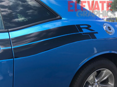 For Dodge Challenger Stripes Side Beast Graphics Vinyl Decal Sticker 2011-2023