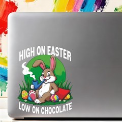 Easter Series Stickers Vinyl Self-adhesive Waterproof for Window Refrigerator UE