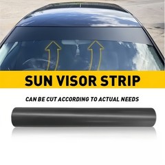 Car Windshield Tint Strip 5% VLT Sun Shading Heat UV Protect Film,78-3/4″ x 7.9″