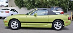 Long Plain vinyl Stripe Stripes fit Mazda Miata MX-5 NC Decal Decals Graphic