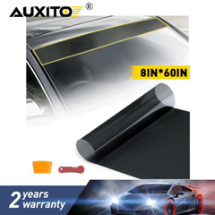 Car Window Sun Visor Strip Tint Film Front Windshield UV Shade DIY Decal Banner