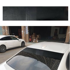 Car Window Banner Sun Visor Strip Decor Tint Film Front Windshield UV Protection
