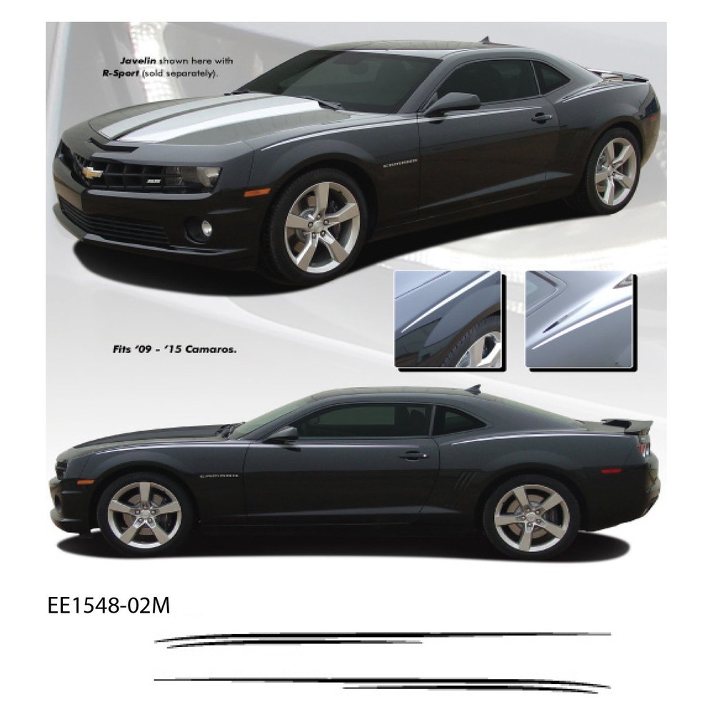 “Javelin” Chevrolet Camaro ’09-15 Vinyl Graphic Kit – Gloss Black