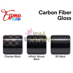 PPF NANO TPF Carbon Fiber Gloss Paint Protection Film Dry Apply Vinyl 9D Sheet