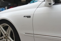 Black Trunk Fender Emblems Badges for Mercedes Benz W213 E43 AMG BITURBO 4MATIC