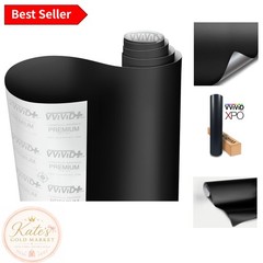 Universal Fit Black Matte Vinyl Wrap – 60