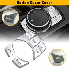 Multi-Media 7 Button Cover Trim Decor For BMW 3 4 5 6 X5 X6 Series iDRIVE D