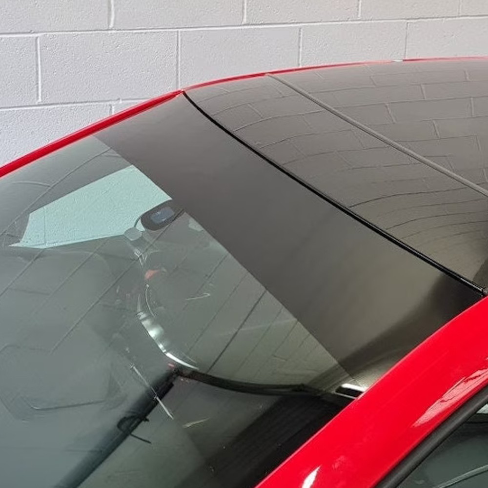 Car Window Sun Visor Strip Tint Film Windshield Front UV Shade DIY Decal Banner