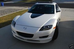 2004-2011 Mazda Rx8 Hood Stripe Vinyl Decal Graphics Rx-8 Stickers