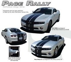 PACE RALLY 2010-2013 Chevy Camaro Racing Stripes 3M Vinyl Graphics Decals RS 893