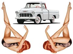 C10 Chevrolet Square Body 1977-80 Dark Grain Wood Panel Inserts Sticker Kits X3