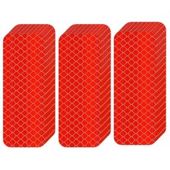 Reflective Stickers 20Pcs Self-Adhesive Reflective Strip Reflective Tape for Car