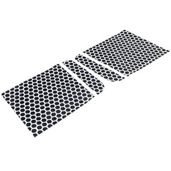Honeycomb style Side Back Window Glass Sticker Decal 4Pcs For Volkswagen Amarok